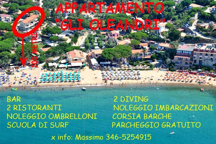 Apartmán Gli Oleandri Capoliveri  Exteriér fotografie
